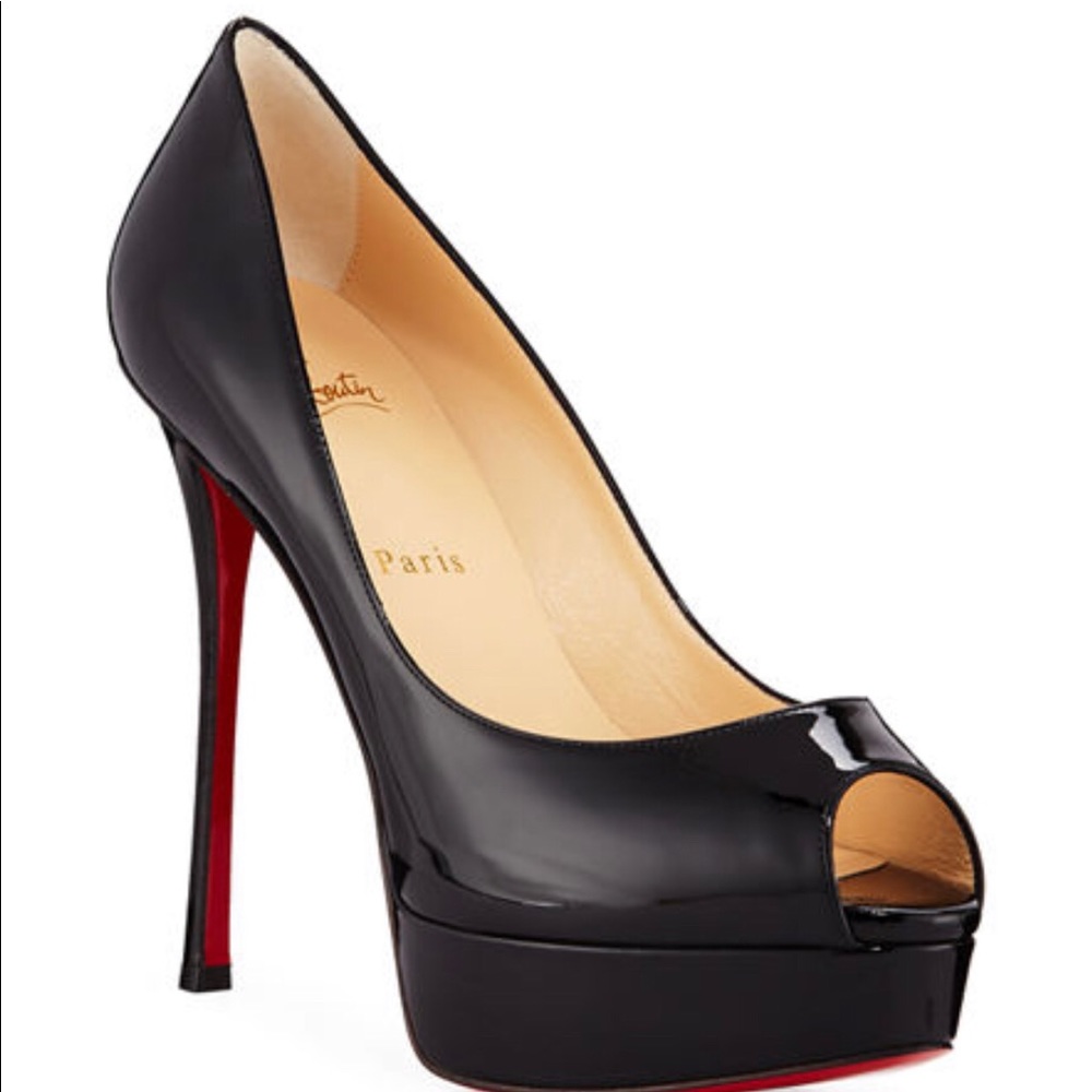 Fetish Peep Toe Platform